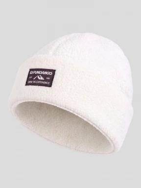 Fundango Zeo Fleece Beanie in white 1