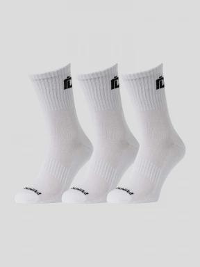 Fundango Sport 3 Pack Socks for men in white 1