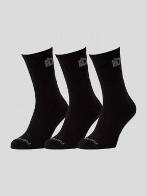 Fundango Sport 3 Pack Socks for men in black 1