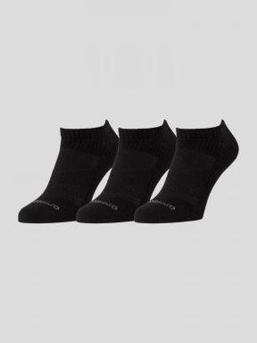 Fundango Noshow Sport 3 Pack Socks for men in black 1