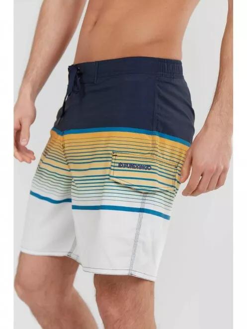 Fundango Salimu Boardshort for men in yellow 4