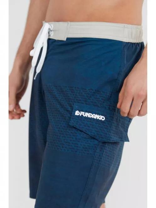 Fundango Navala Boardshort for men in dark blue 4