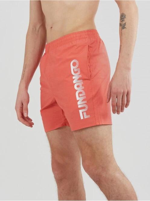 Fundango Bono Boardshort for men in red 2