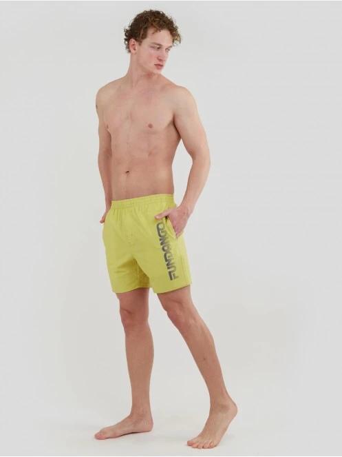 Fundango Bono Boardshort for men in yellow 4