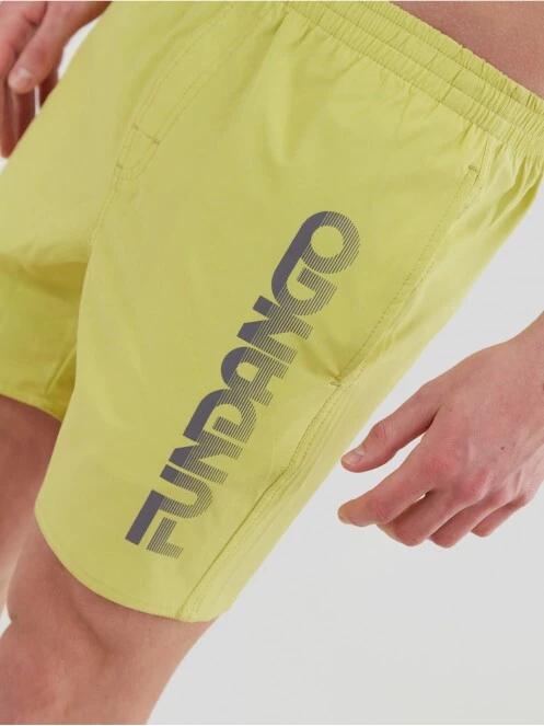 Fundango Bono Boardshort for men in yellow 5