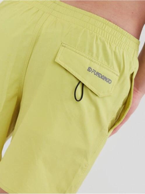 Fundango Bono Boardshort for men in yellow 6