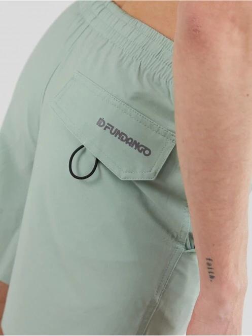 Fundango Bono Boardshort for men in green 5