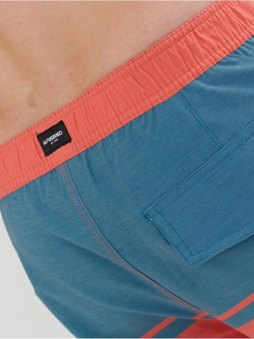 Fundango Morris Boardshort for men in red 6