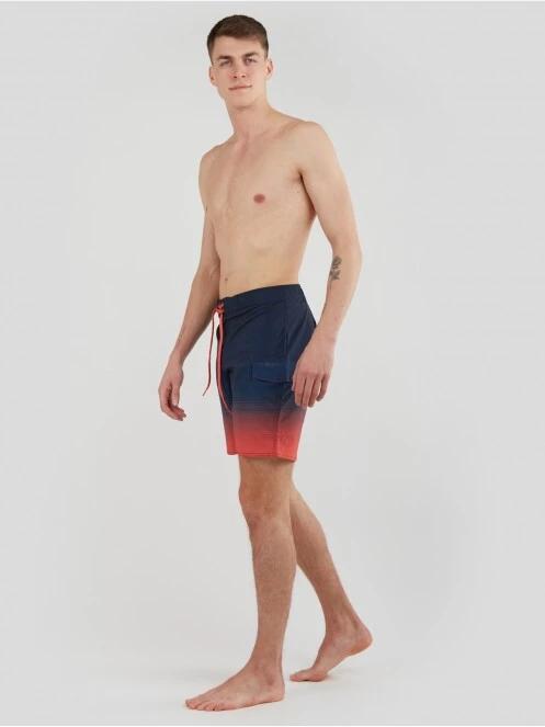 Fundango Salimu Boardshort for men in blue 4