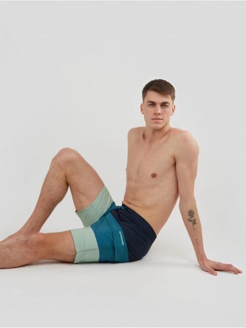 Fundango Salimu Boardshort for men in dark blue 5