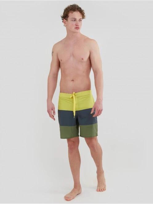 Fundango Salimu Boardshort for men in green 4
