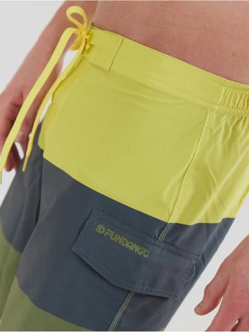 Fundango Salimu Boardshort for men in green 5