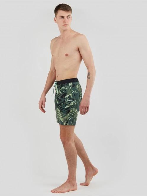 Fundango Salimu Boardshort for men in green 4