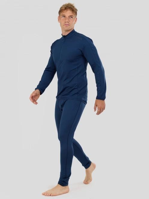 Fundango Novak Baselayer Top for men in dark blue 5