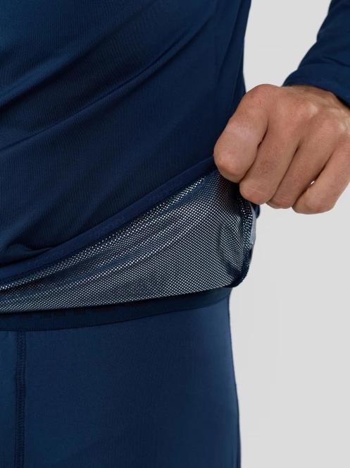 Fundango Novak Baselayer Top for men in dark blue 8