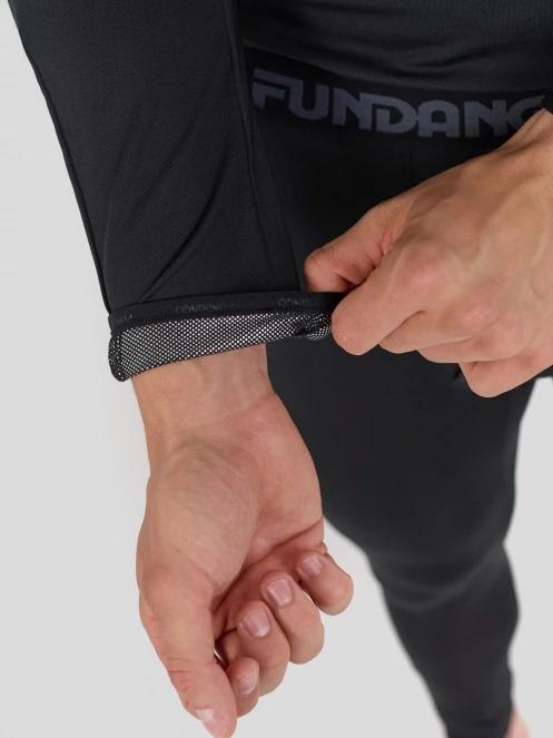 Fundango Novak Baselayer Top for men in black 7