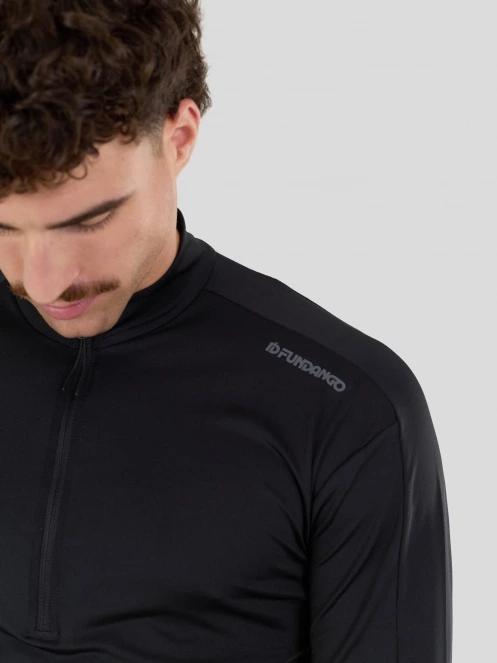 Fundango Novak Baselayer Top for men in black 8