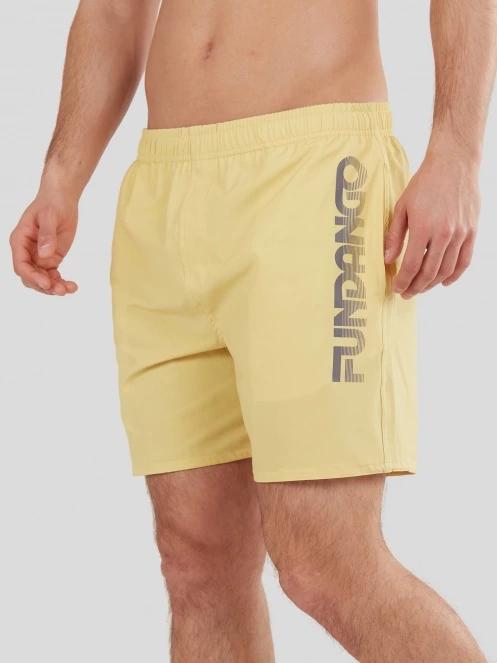 Fundango Bono Boardshort for men in yellow 2