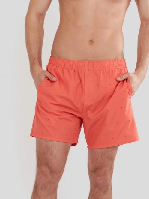Fundango Bono Print Boardshort for men in red 2