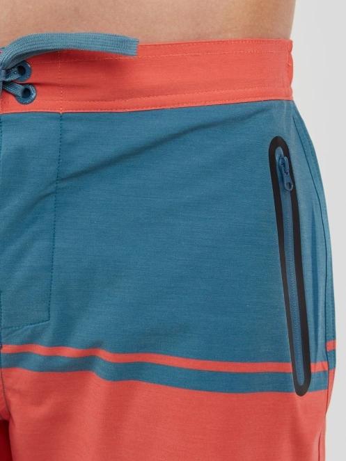 Fundango Morris Boardshort for men in red 6
