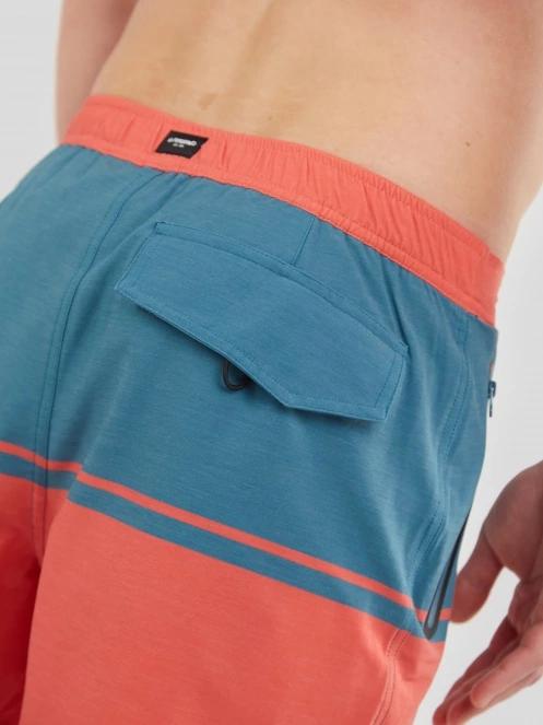 Fundango Morris Boardshort for men in red 7