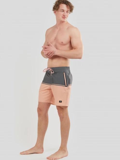 Fundango Morris Boardshort for men in pink 4