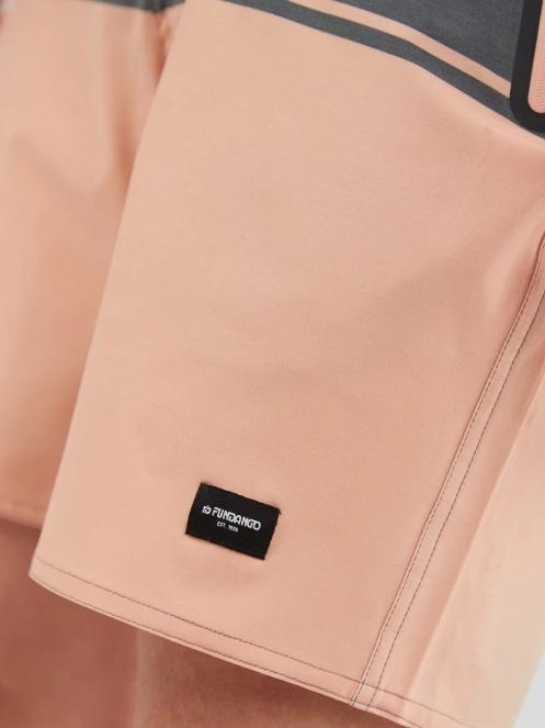 Fundango Morris Boardshort for men in pink 5