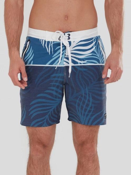 Fundango Morris Boardshorts for men in dark blue 2