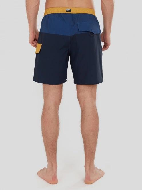 Fundango Salimu Boardshorts for men in dark blue 3