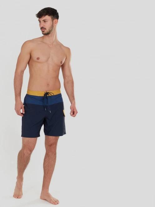 Fundango Salimu Boardshorts for men in dark blue 4
