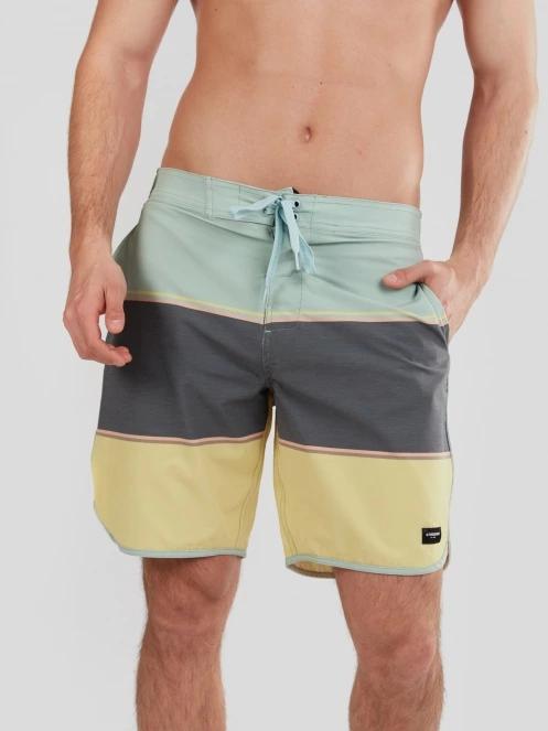 Fundango Neal Boardshort for men in yellow 2