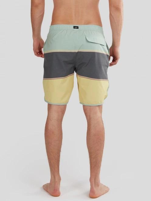 Fundango Neal Boardshort for men in yellow 3