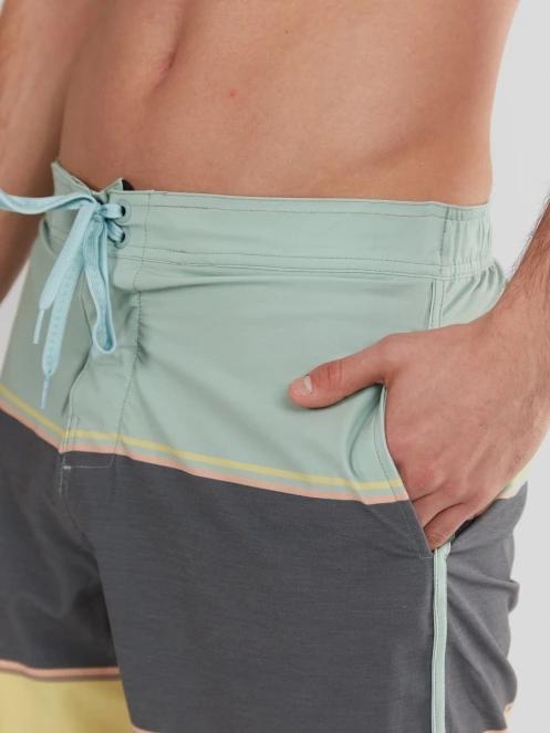 Fundango Neal Boardshort for men in yellow 5