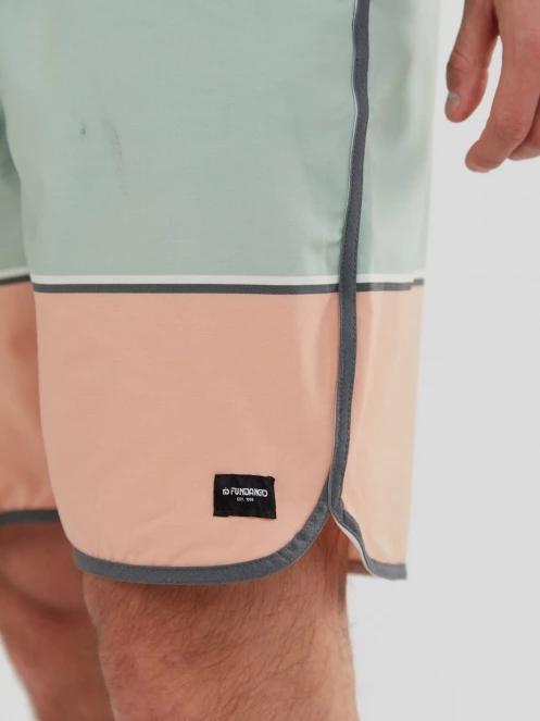 Fundango Neal Boardshort for men in pink 5