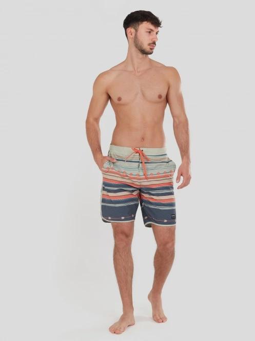 Fundango Neal Boardshorts for men in dark blue 4