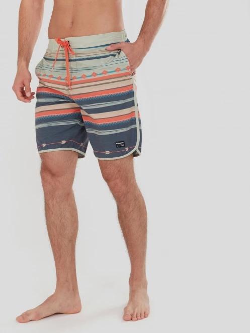 Fundango Neal Boardshorts for men in dark blue 5
