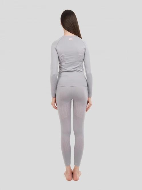 Fundango Seamless Baselayer Set for women in grey 3