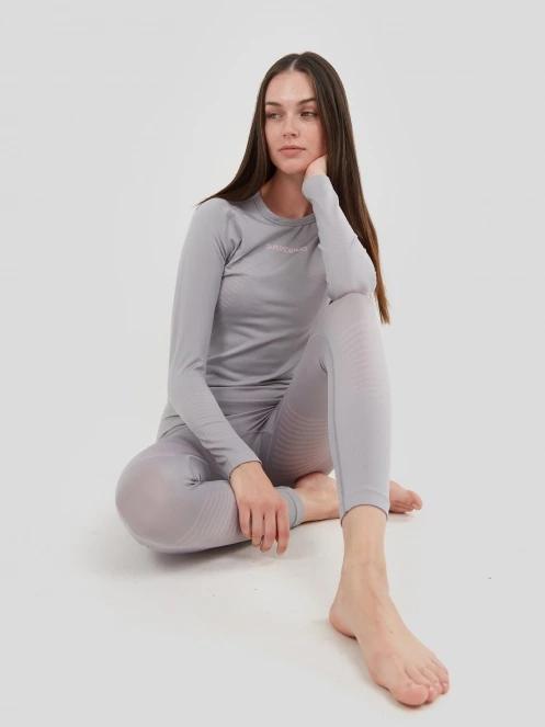 Fundango Seamless Baselayer Set for women in grey 7