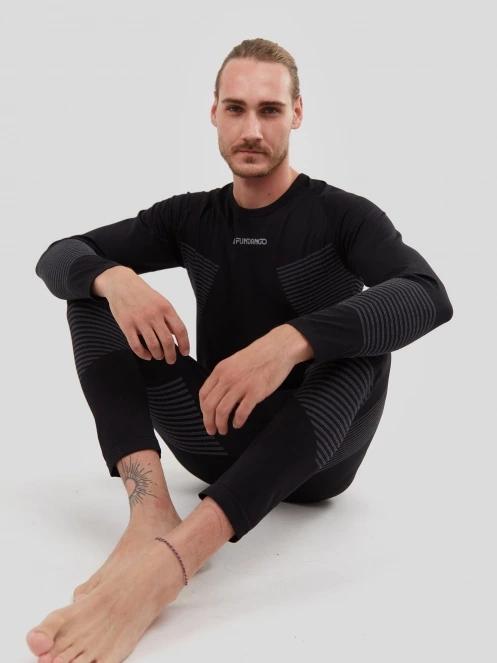Fundango Seamless Baselayer Set in black 5