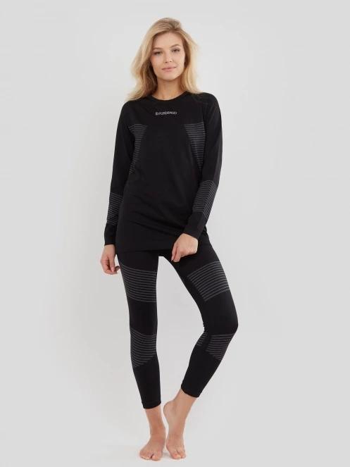 Fundango Seamless Baselayer Set in black 7