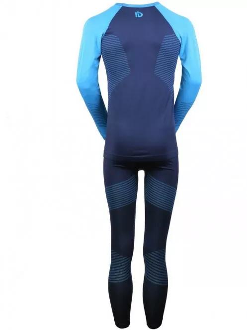 Fundango SEAMLESS  Baselayer Set for men in dark blue 6