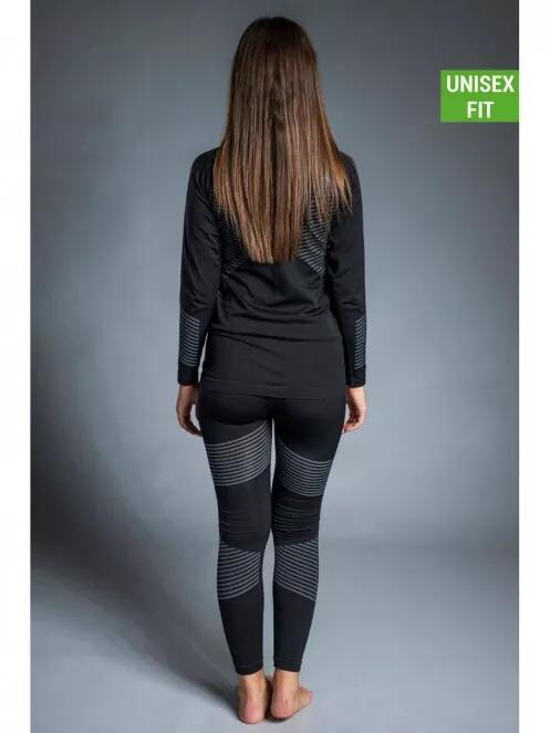 Fundango SEAMLESS  Baselayer Set for men in black 4