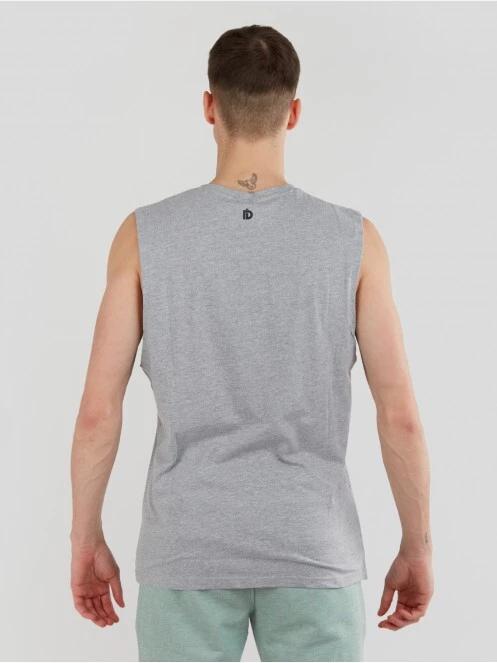 Fundango Glader Tank-T for men in grey 3