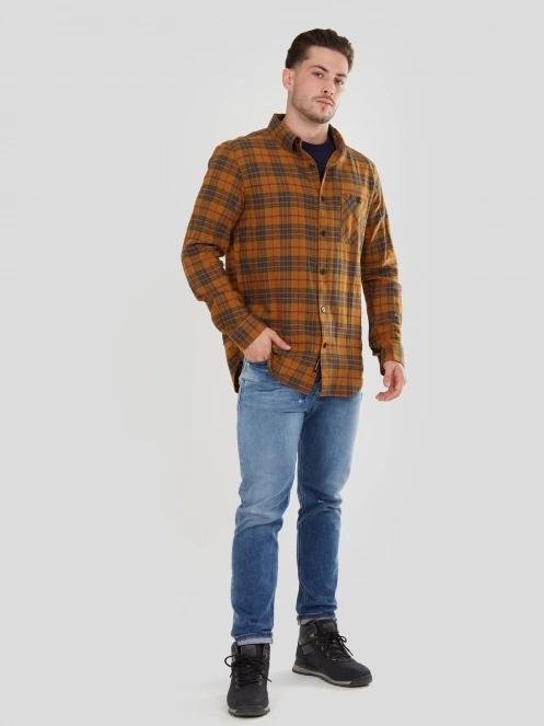 Fundango Harris Shirt for men in brown 4