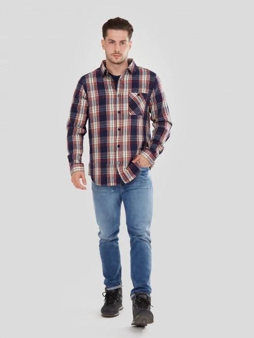 Fundango Harris Shirt for men in dark blue 4