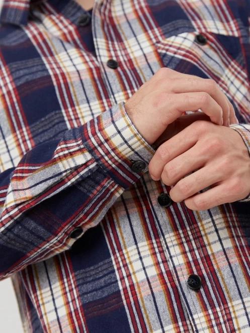 Fundango Harris Shirt for men in dark blue 7