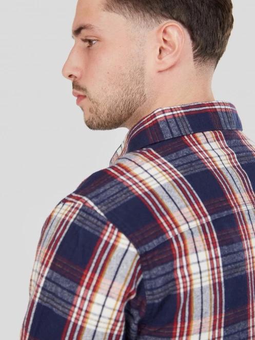 Fundango Harris Shirt for men in dark blue 8