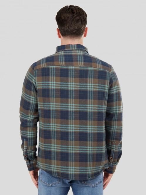Fundango Roddy Lined Shirt for men in blue 3