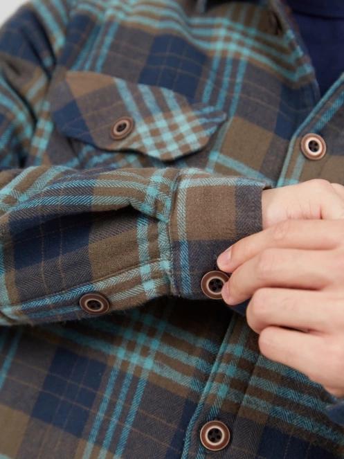 Fundango Roddy Lined Shirt for men in blue 8