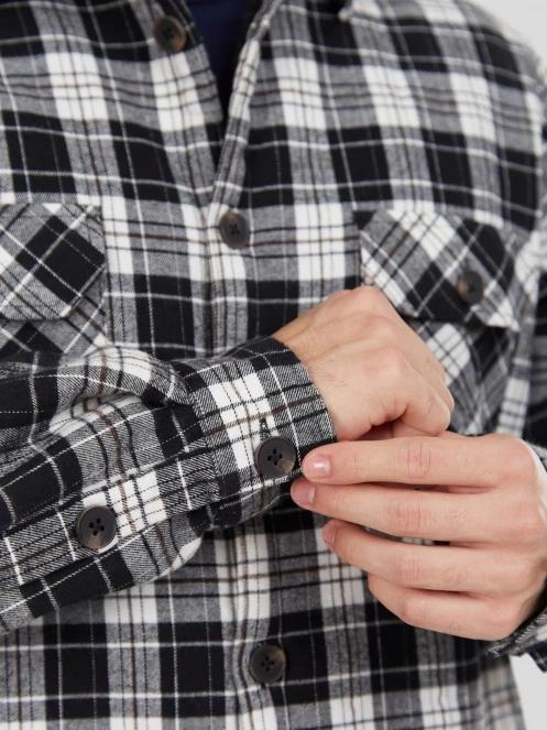 Fundango Roddy Lined Shirt for men in black 8
